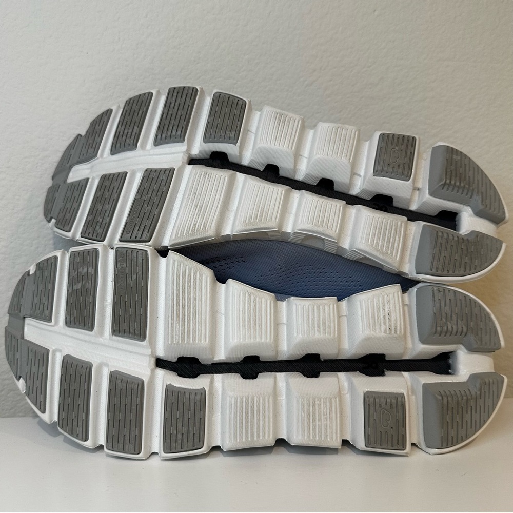 On Running CloudCoast Sneakers in Blue and White - Picture 7 of 9